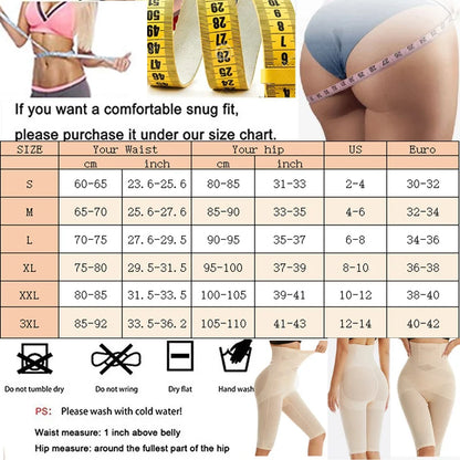 Knee Length Mesh Thigh Slim Shapewear Short Butt Lifting Shorts High Waist Control Panties Breathable Body Shaper Summer