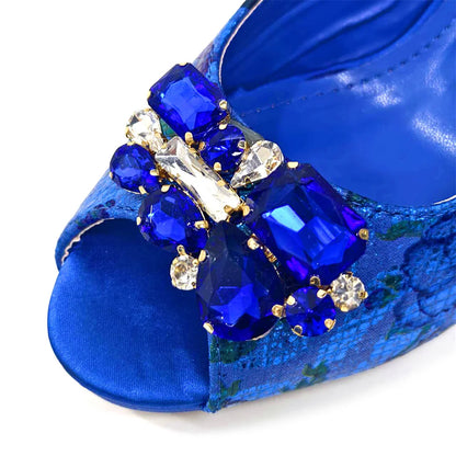 Italian Sandals and Bags Matching Set 2024 Women Heel Party for Gold Colour Wedding Bigger Size Thick Heel Shoes