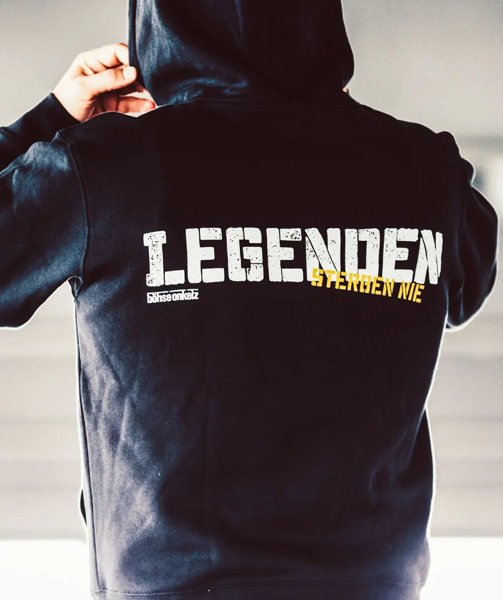 Y2k Long Sleeve Bohse Onkelz Band Sweatshirt HELDEN Legenden Sterben Nie Letter Printed Hoodie Men Women Oversized Pullovers