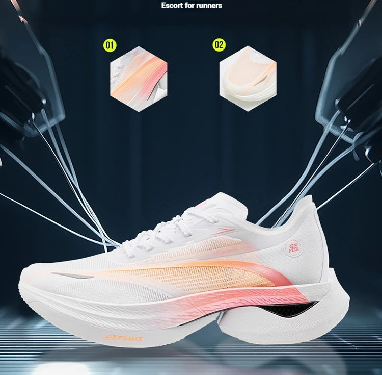 Furious 1.5 Men Running Sports Shoes Breathable Racing Marathon Rebound Cushioning Stable Male Sneakers 672512223F