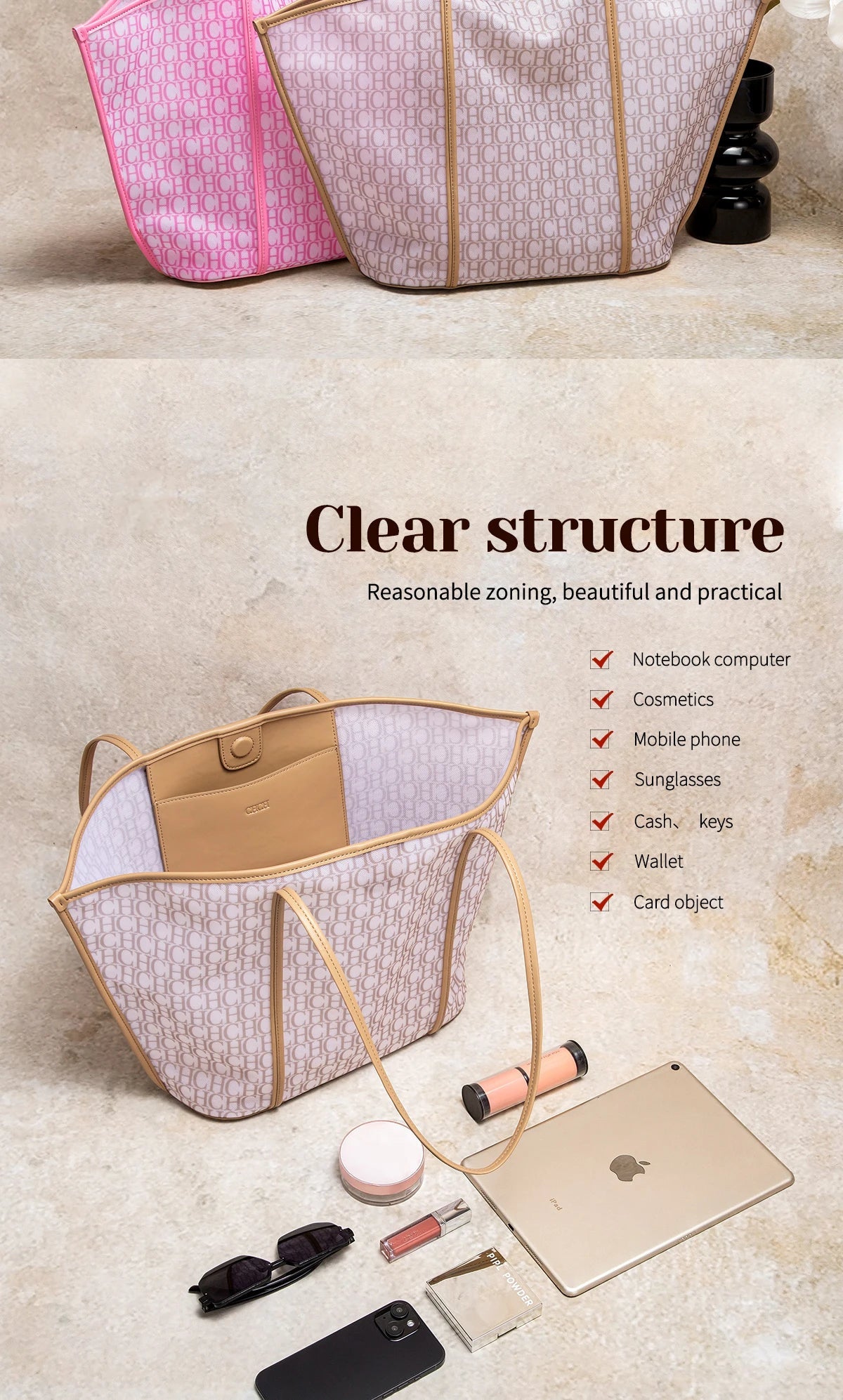 Fashionable Classic Retro Women's New Style Handbag Large Capacity Business Commuter Women's Handbag