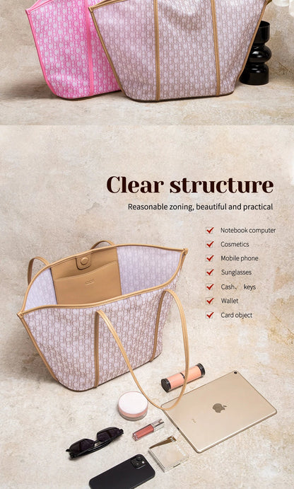 Fashionable Classic Retro Women's New Style Handbag Large Capacity Business Commuter Women's Handbag