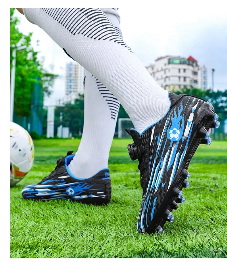 New Kids Football Field Boots Boys Girls Indoor Soccer Shoes Society Futsal Non Slip Professional Fast Men Soccer Cleats Sneaker