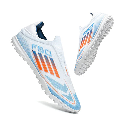 New Men Soccer Shoes Cleats Outdoor Sport Football Boots Non Slip Training Boys Breathable Adult Long Spikes Match Comfortable