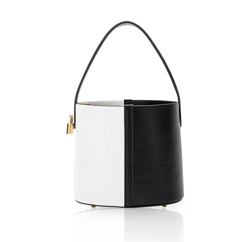 Women's Handbag New Simple Splicing Design Business Wallet Handbag