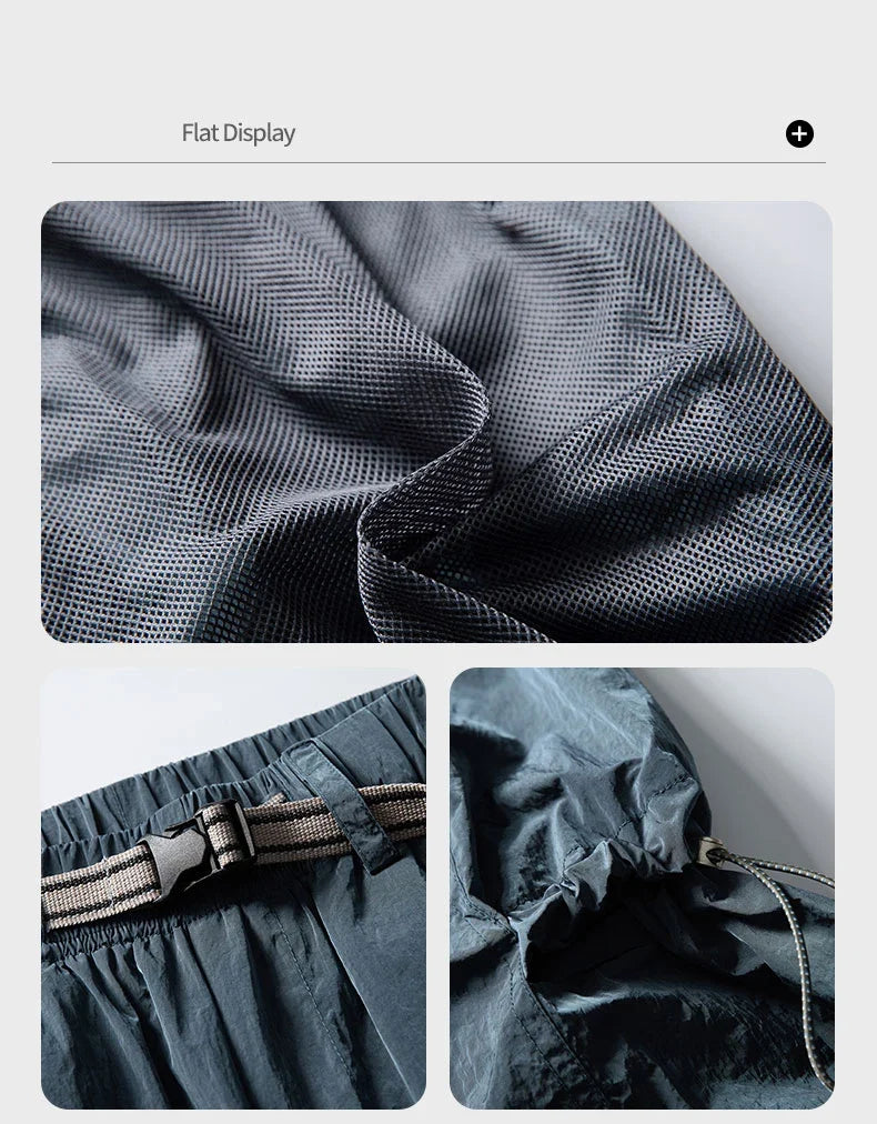 Autumn Hiking Pants Men Outdoor Waterproof Camping Paratrooper Pants Spring Wear-Resistant Mountaineering Fishing Cargo Trousers