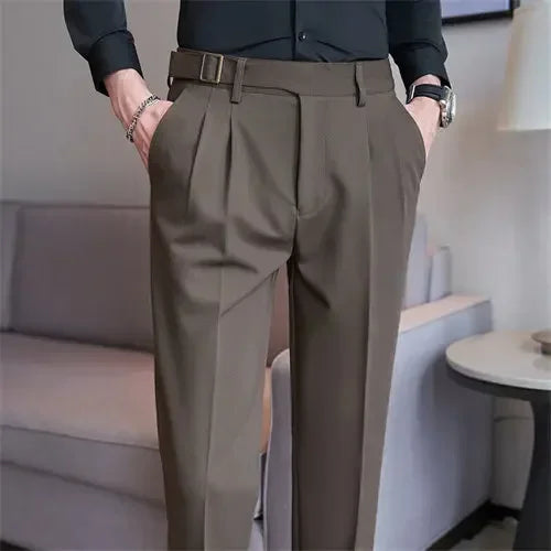 Men's Suit Pants, White Black Trousers, Gray Khaki Trousers, Men's Fashion Slim Fit Trousers, Size 28 29 30 31 32 33 34 36