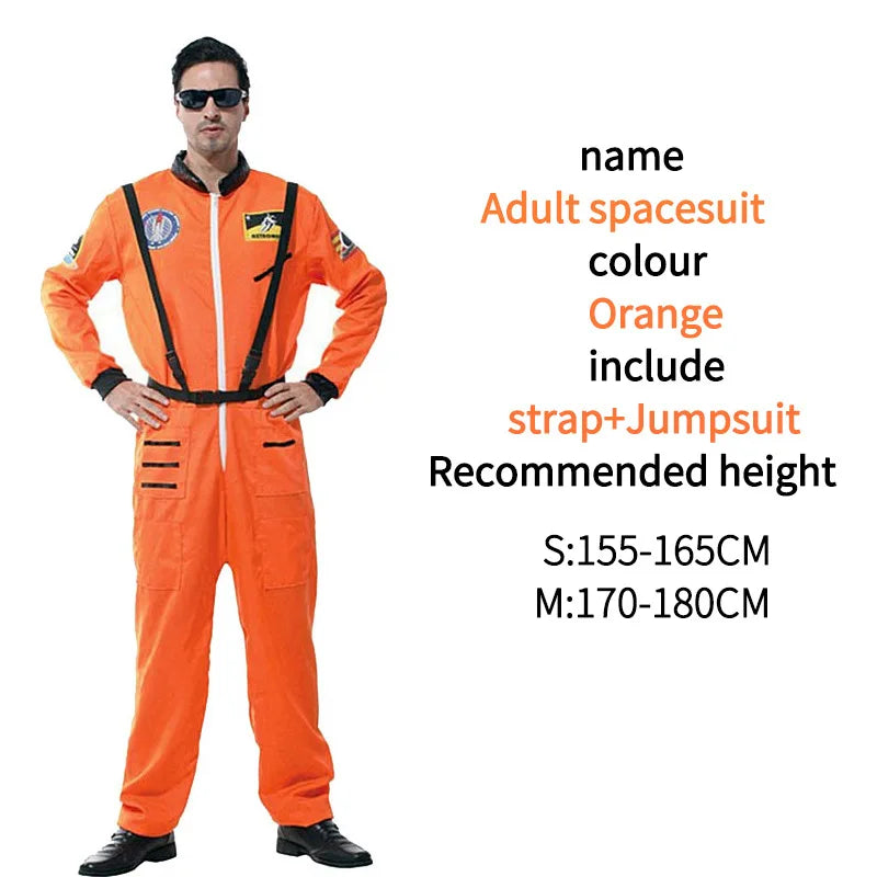 Astronaut Kostuum Voor Kids Space Pak Rol Spelen Dress Up Kostuum School Uniformen Cosplay Party