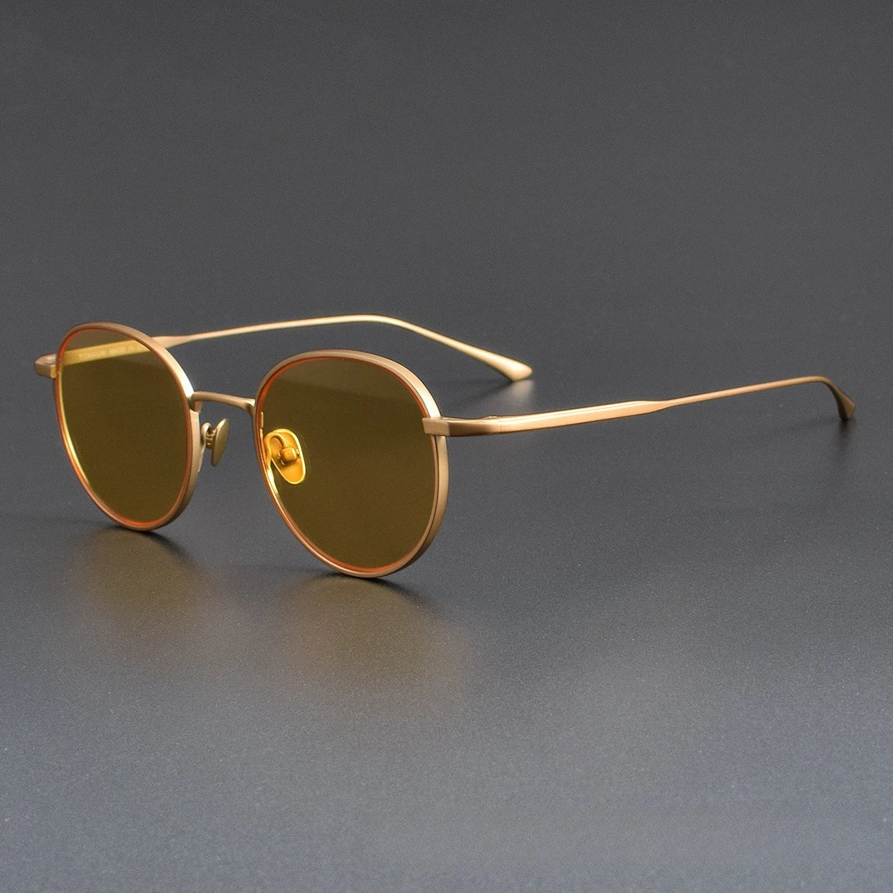 High Quality Pure Titanium Sunglasses Fashion Night Vision Driving Outdoor Sunshade UV400 Sun Glasses Support Prescription Lens