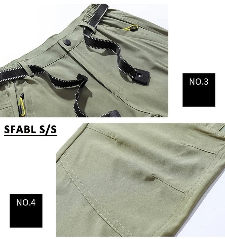 XL-5XL Lightweight Thin Summer Pants for Men Sweatpants Stretch Quick Dry Trousers Men Hiking Camping Men's Pants Joggers Summer