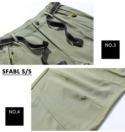 XL-5XL Lightweight Thin Summer Pants for Men Sweatpants Stretch Quick Dry Trousers Men Hiking Camping Men's Pants Joggers Summer