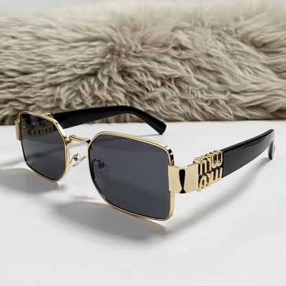 Metal Women's Sunglasses High Quality High Sense Trend Street Sun Glasses Girls Sunshade Glasses UV400