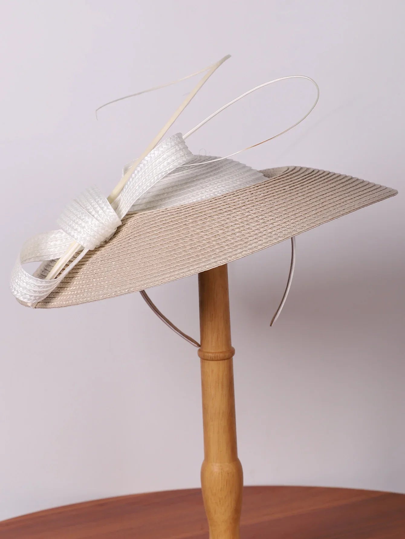 Fascinators Black White Weddings Pillbox Hat For Women Church Hat Sraw Fedora Black Wide Ladies Dress Kentucky Derby Hats