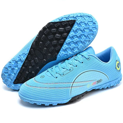Hot Sale Youth Long Nail Soccer Shoes Children Students Large Size Broken Nail Soccer Shoes Unisex Training Shoes 35-45#