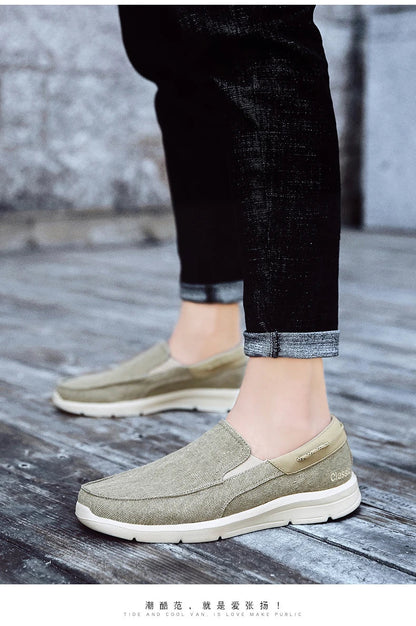 Loafers For Men Shoes Autumu New Men Canvas Shoes Classic Leisure Shoes Comfortable Breathable Sneakers For Men Loafers