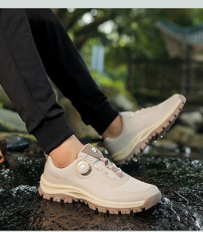 Waterproof Hiking Shoes Men Outdoor Trailing Trekking Shoes Ultra-light Sneakers Tactical Boots Non-slip Wading Boots Size 40-47
