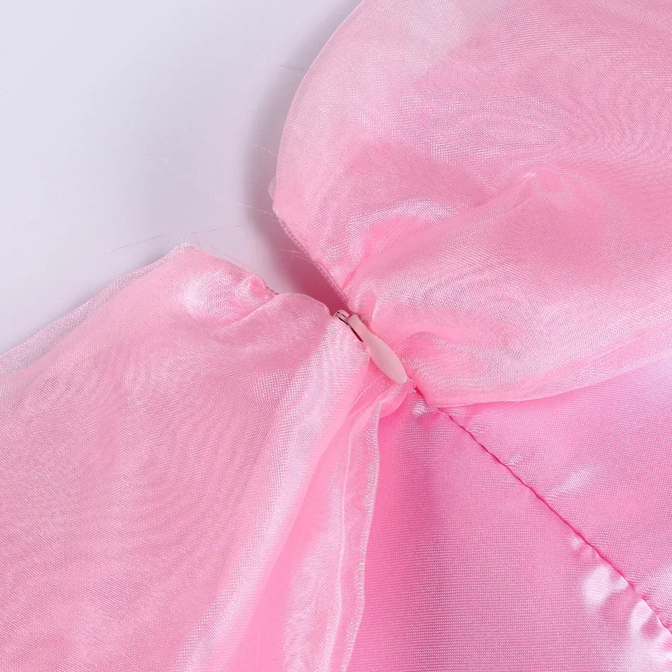 Aurora Dress for Girls Sleeping Beauty Costume Kids Birthday Halloween Party Disguise Dresses Up