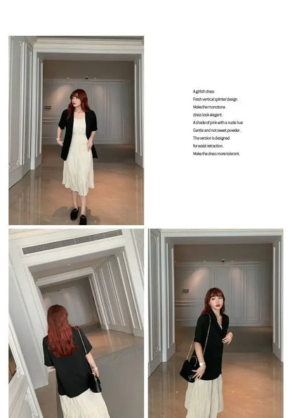 Office Lady Blazers Women Solid Lazy Style Summer Work Wear Casual Mujer Formal Vintage Outwear Clothing Elegant Ulzzang Daily