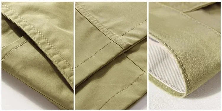 100% Cotton Summer Thin Suit Pants Mens Casual Autumn Thick Classic Business Fashion Stretch Trousers Male Brand Clothes KOACUS