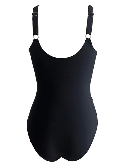 2026 Plain Ruched Swimsuit Women One Piece Solid Swimwear Female Beachwear Bathers Bathing Swimming Swim Bodysuit Summer