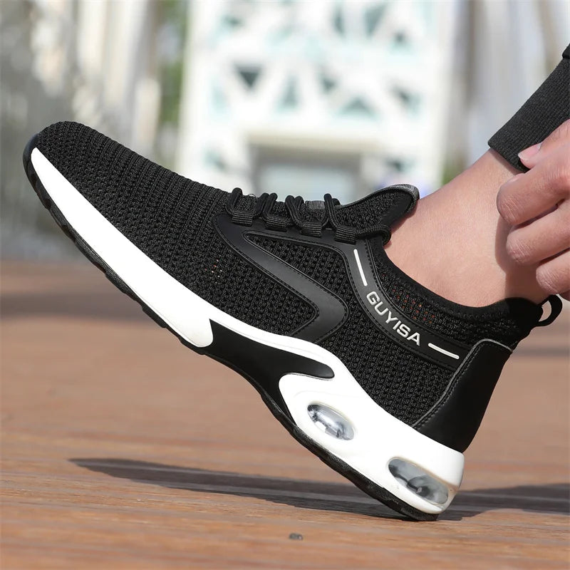 35-50 Air Cushion Working Shoes For Men Anti-Smashing Steel Toe Puncture Proof Construction Safety Shoes Sneakers Male Footwear