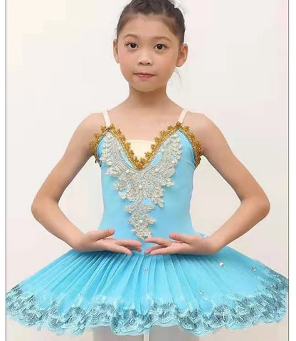 Summer Ballet Dresses Kids Outfit Dance Costumes Girls Clothes Vestidos Ballerine Girl Dress Tutu Ballet Leotards Children's Day