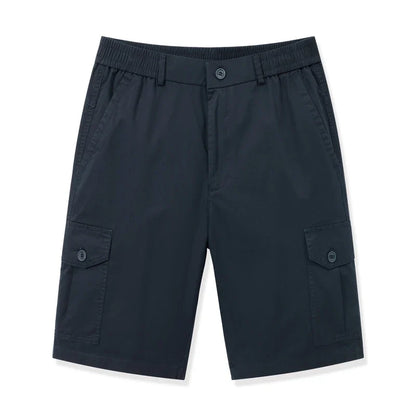 Summer New Arrival Men Cargo Shorts Male Pure Cotton Loose Multi Pocket Five Points Pants Men Outdoor Versatile Casual Shorts