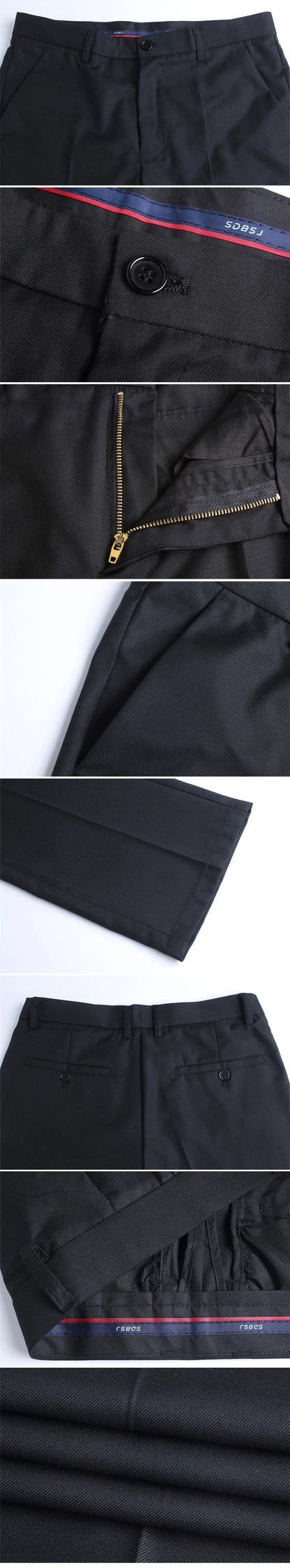 Black Stand Collar Men's 3-Piece, Wedding Party Blazer Jacket and Vest with Pants, Blue Asian Size Slim Fit Sets.