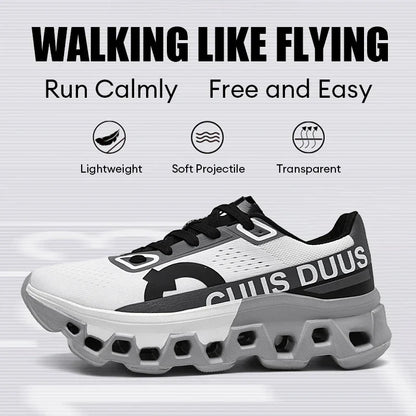 Men's Cushioning Running Shoes Lightweight Athletic Casual Sneakers Male Non-Slip Sports Shoes Outdoor Travel Walking Shoes