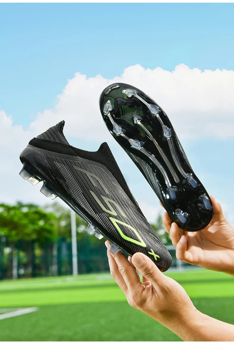 New Men's Football Boots Turf Comfortable Soccer Shoes Sport Ultralight Fg Grass Cleats Futsal Non Slip Indoor Adult Non-Slip