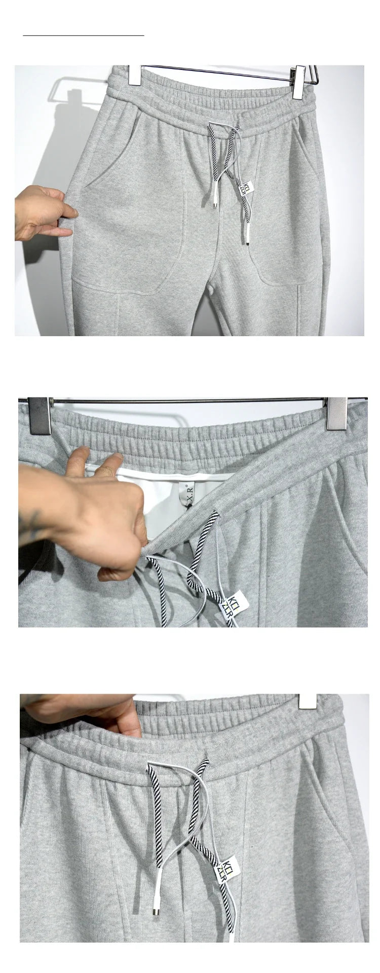 Spring Autumn Korean Fashion Streetwear Hip Hop Sweatpants Kpop Couple Jogging Pants Harajuku Black Sports Harem Joggers Men