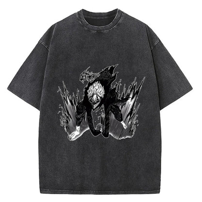 Dandadan Okarun T-shirt Men Japanese Anime T Shirt Cartoon High Quality Cotton EU Size Tshirt Aesthetic Fashion Tee Male
