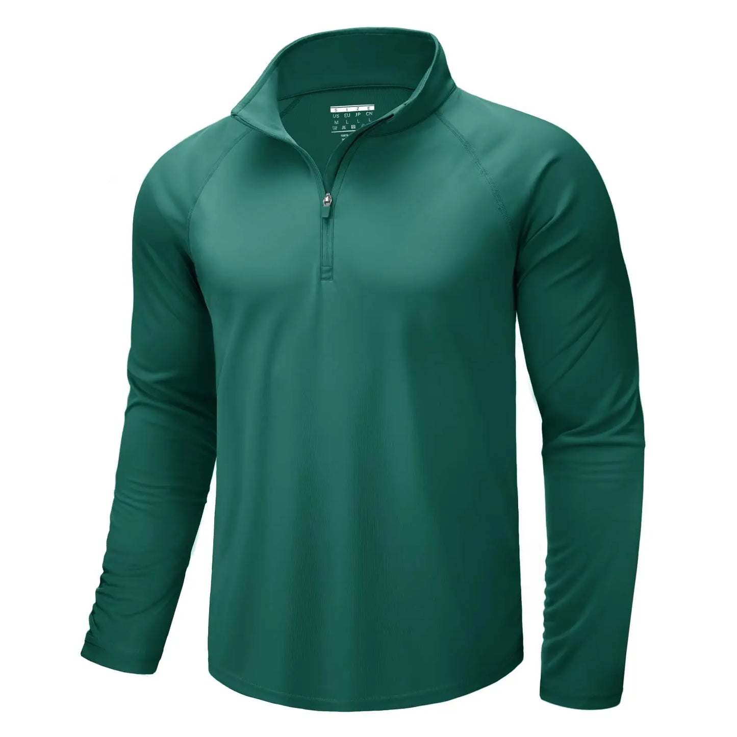 Mens UPF50+ UV Protection T-Shirt Lightweight Long Sleeve Quick Dry Fishing Shirt Outdoor Hiking Workout Rash Guards