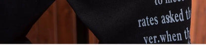 2025 Spring and Autumn New Fashion Trend Printed Black Straight Leg Jeans Men's Casual Comfort Breathable High Quality Pants