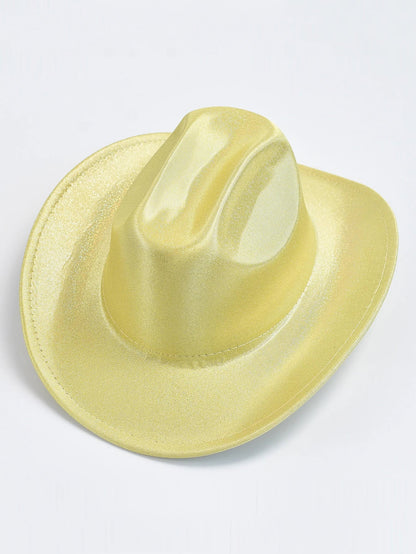 Women Solid Sequin Fedora Hat Fashion Festival Party Wedding Dress Hats Cowgirl Jazz Cap