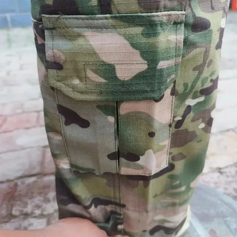 Outdoor Combat Pants +Knee Pads Tactical Cargo Pants Men Trousers Hunting Pants Camping Camo Multicam Workwear Trekking Clothes