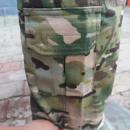Outdoor Combat Pants +Knee Pads Tactical Cargo Pants Men Trousers Hunting Pants Camping Camo Multicam Workwear Trekking Clothes