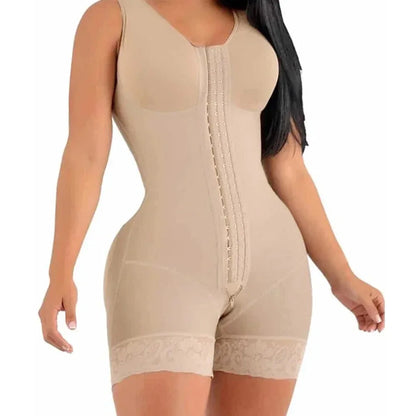 High Compression Fajas Colombianas Body Shapewear Women Corrective Girdle Tummy Control Post Liposuction BBL Slimming Waist Belt