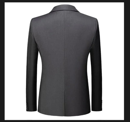New Male Solid Colour Formal Suit Jacket 21 Colours Available Men Wedding Prom Party Tuxedo Blazer Slim Fit Coats