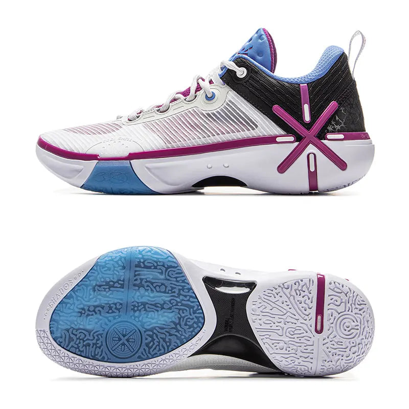 Men's WADE SHADOW 6V2 On Court Basketball Shoes BOOM Cushion Wearable Sport Shoes LiNing Stable Support Sneakers ABPV021