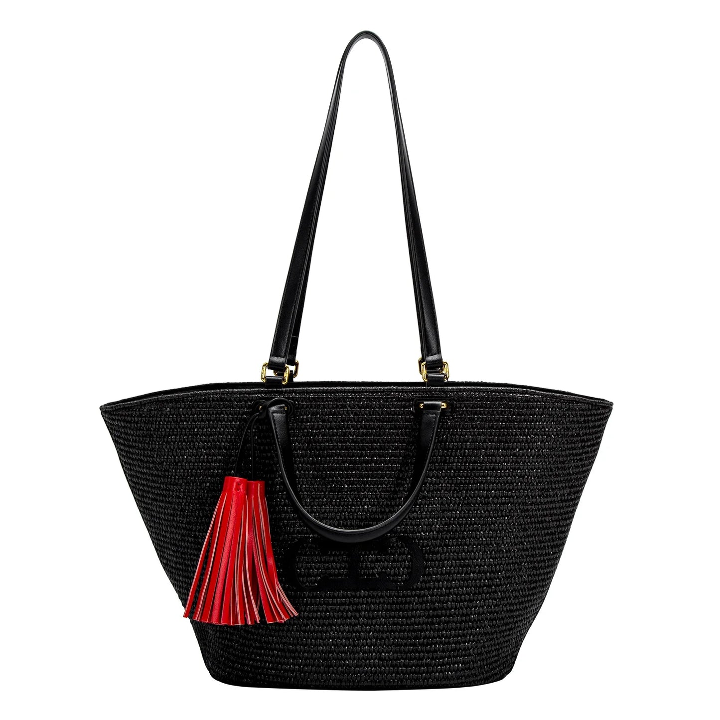 Women's Handbag 2026 Summer New Apricot Large Capacity Tote Bag Shoulder Strap Dual-Purpose Travel Vacation Beach Bag