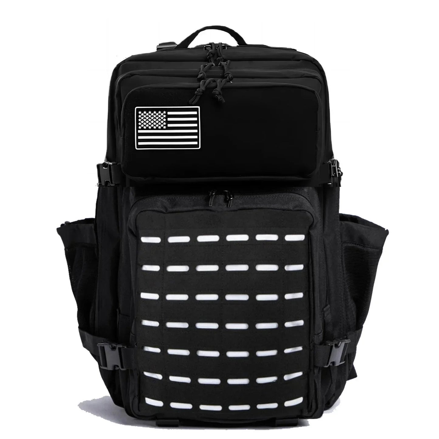 25L/50L Tactical Backpack Bag Hunting MOLLE Backpack GYM For Men EDC Outdoor Hiking Rucksack Witch 2 Bottle Holders