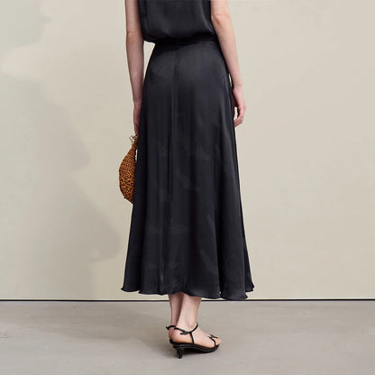 Long Skirts For Women 2026 Spring New Elegant Chinese Style Jacquard Skirt Women's Casual Loose Umbrella Skirt 12651008