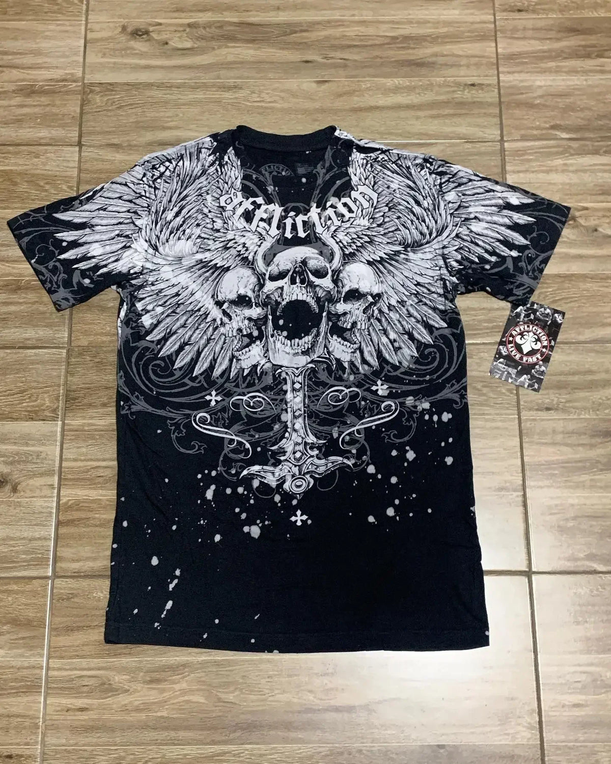 90s Sun Proof American New Trend Fake Two Piece Long Sleeved T shirts Women Harajuku Hip-Hop Gothic Casual Tops Street Wear