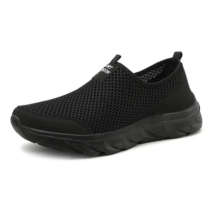 New Running Shoes for Men Breathable Sports Shoes Light Weight Fashion Summer Mesh Breathable Sneakers for Men Plus Size 38-47
