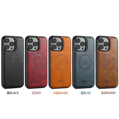 Luxury Magnetic Card Holder Leather 2 in 1 Phone Case For iPhone 17 16 15 14 13 12 Pro Max Plus Air Detachable Stand Phone Cover
