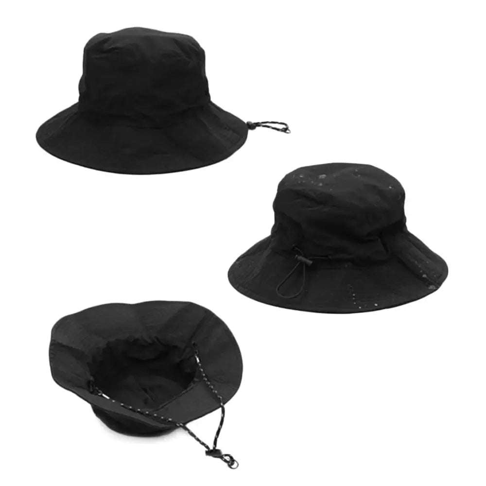 Outdoor storage, sun protection, waterproof, summer camping, hiking hat, UV resistant sun hat, hiking hat, fisherman hat