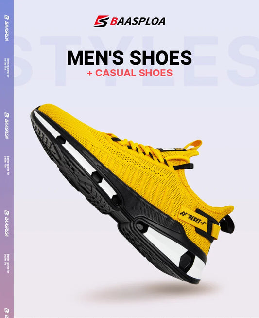 Lightweight Running Shoes For Men Casual Men's Designer Mesh Sneakers Lace-Up Male Outdoor Sports Walking Shoes