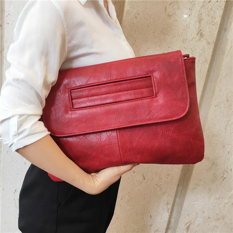 Fashion women envelope clutch bag High quality Crossbody Bags for ladies trend handbag messenger bag large Christmas lady Clutch