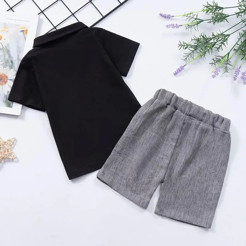 Summer Baby Clothes Suits Children Boys Fashion T-Shirt Shorts 2Pcs/Set Toddler Casual Costume Infant Outfits Kids Tracksuits